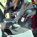 baby crying in car seat