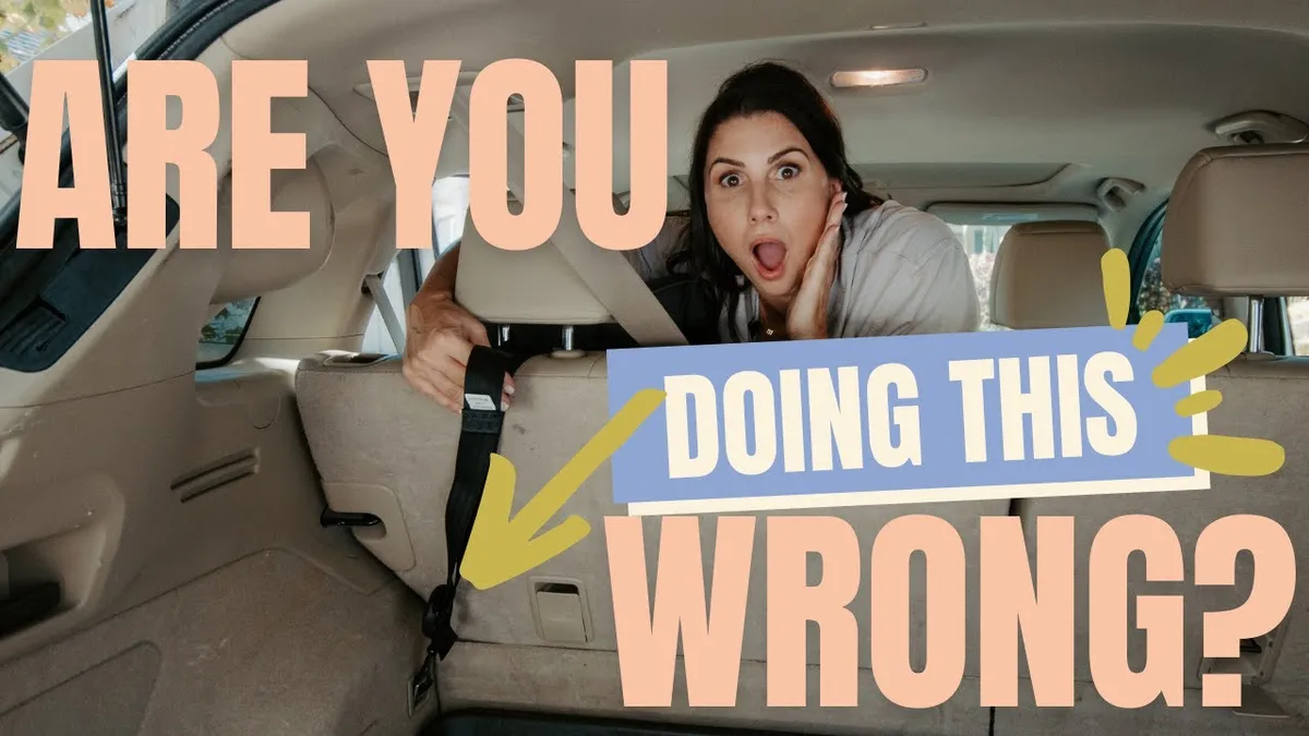 car seat top tether installation