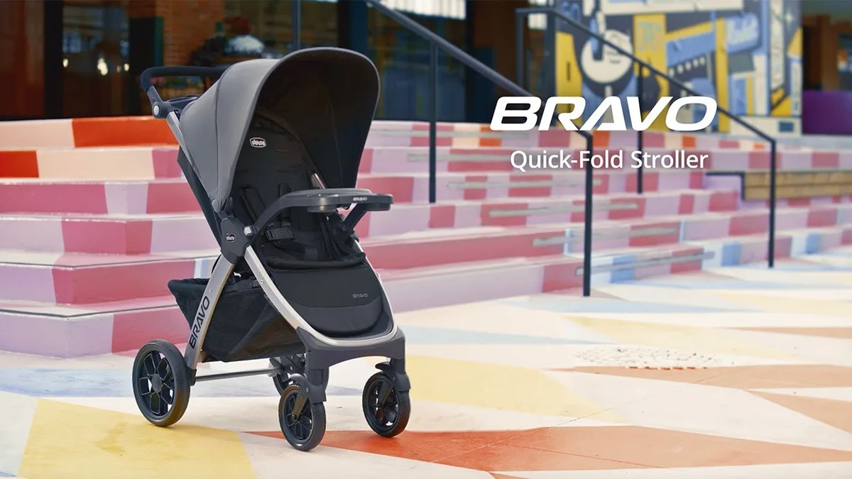 Chicco Bravo release lever