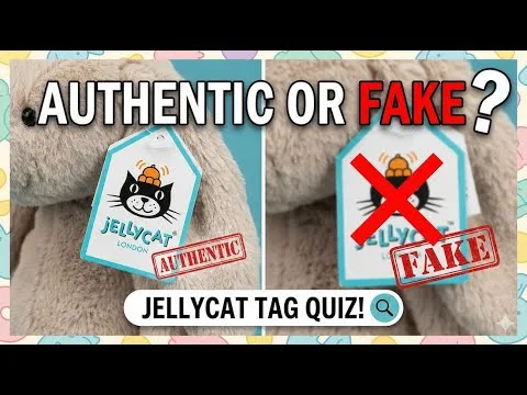 Jellycat hang tag