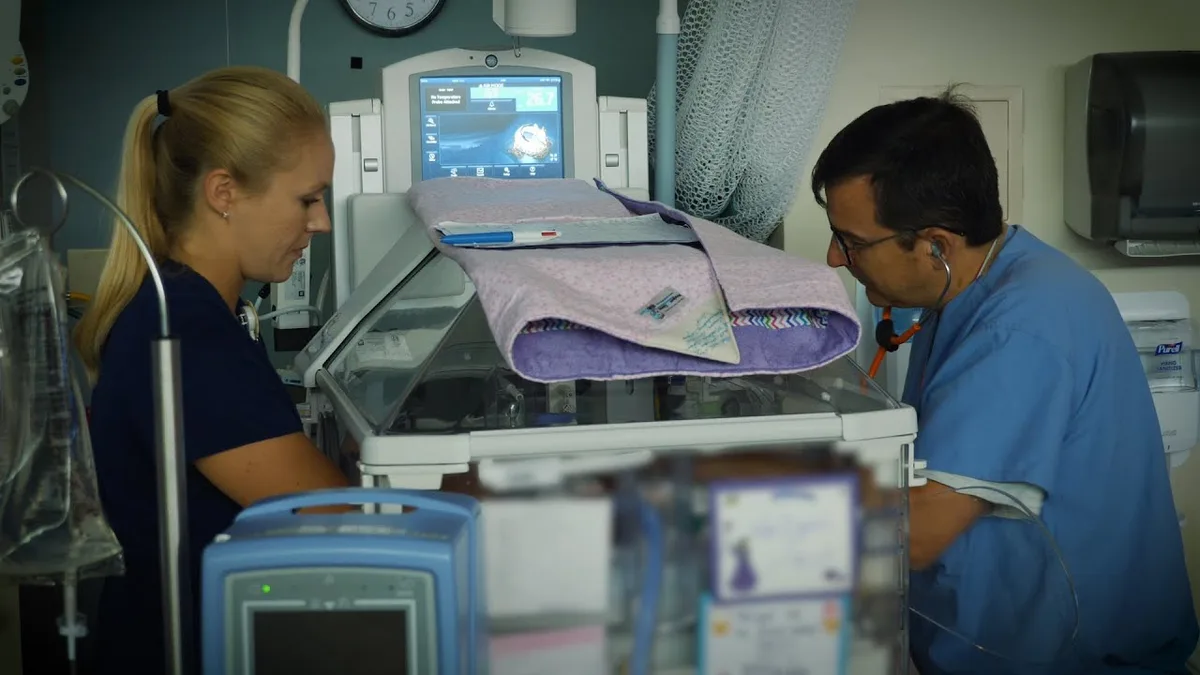 NICU level III nursery