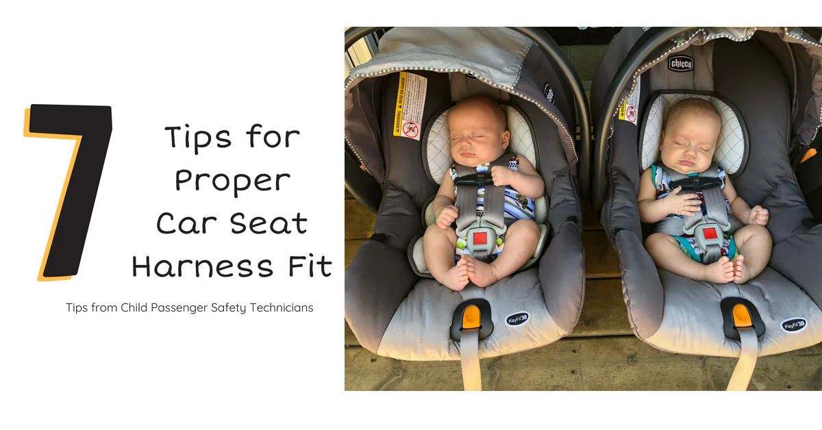 car seat harness fit