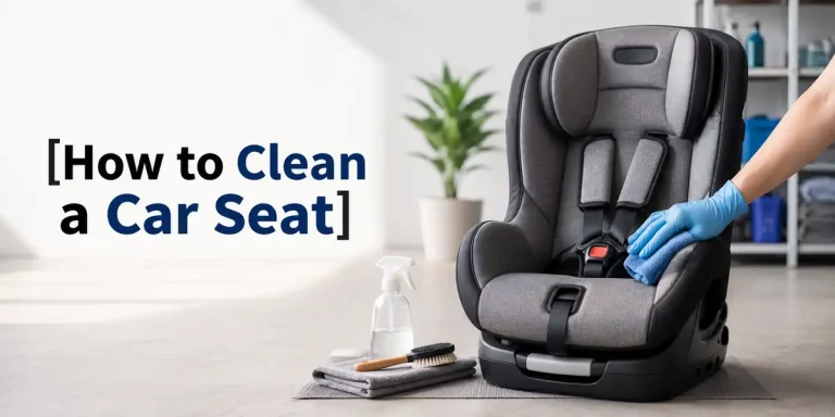 How to Clean a Car Seat