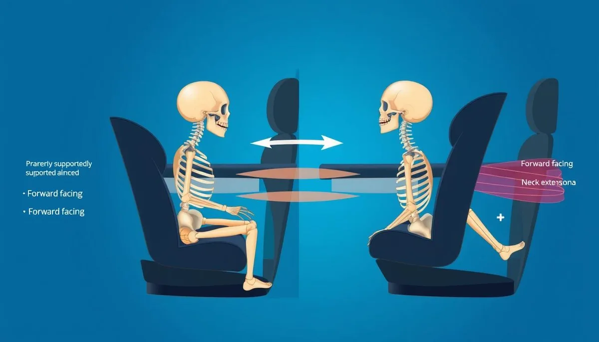 rear-facing crash test safety
