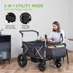 wagon stroller for infant and toddler