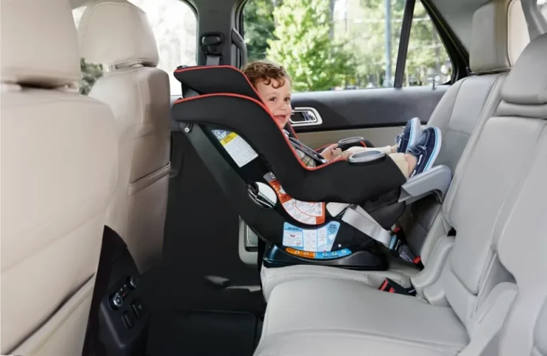 when can you front face baby in car seat