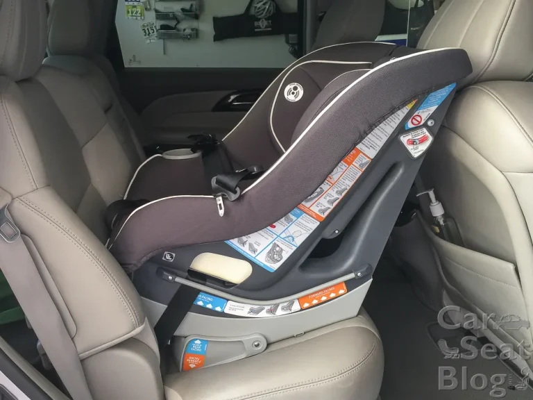 when do babies sit forward in car seat